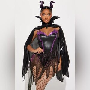 Fashion Nova Women’s Maleficent Sexy Halloween Costume